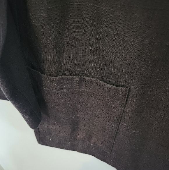 Black Knit Blazer - Picture 3 of 4